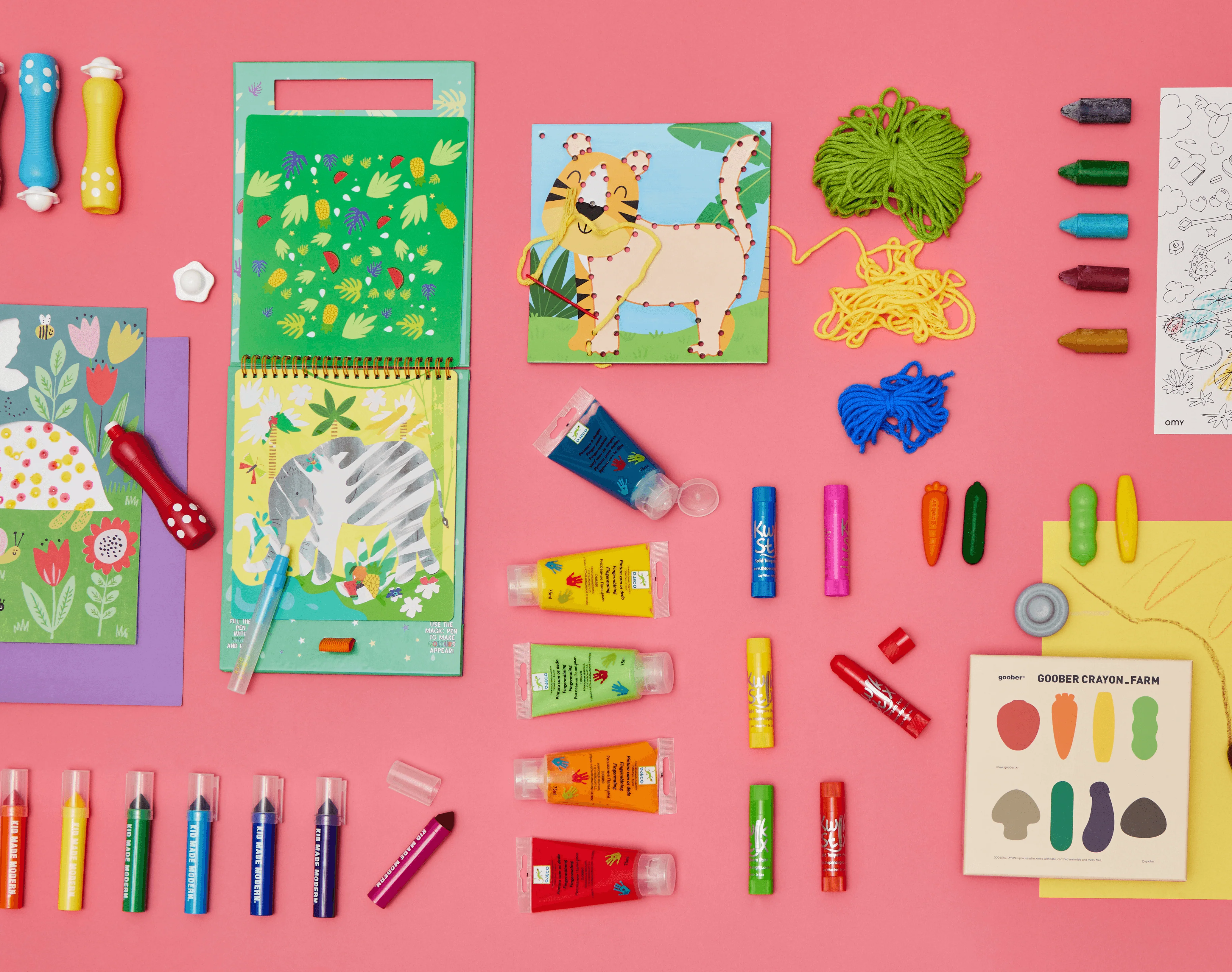 Chunky Foam Markers  for Little Hands - Set of 6 - Image 6