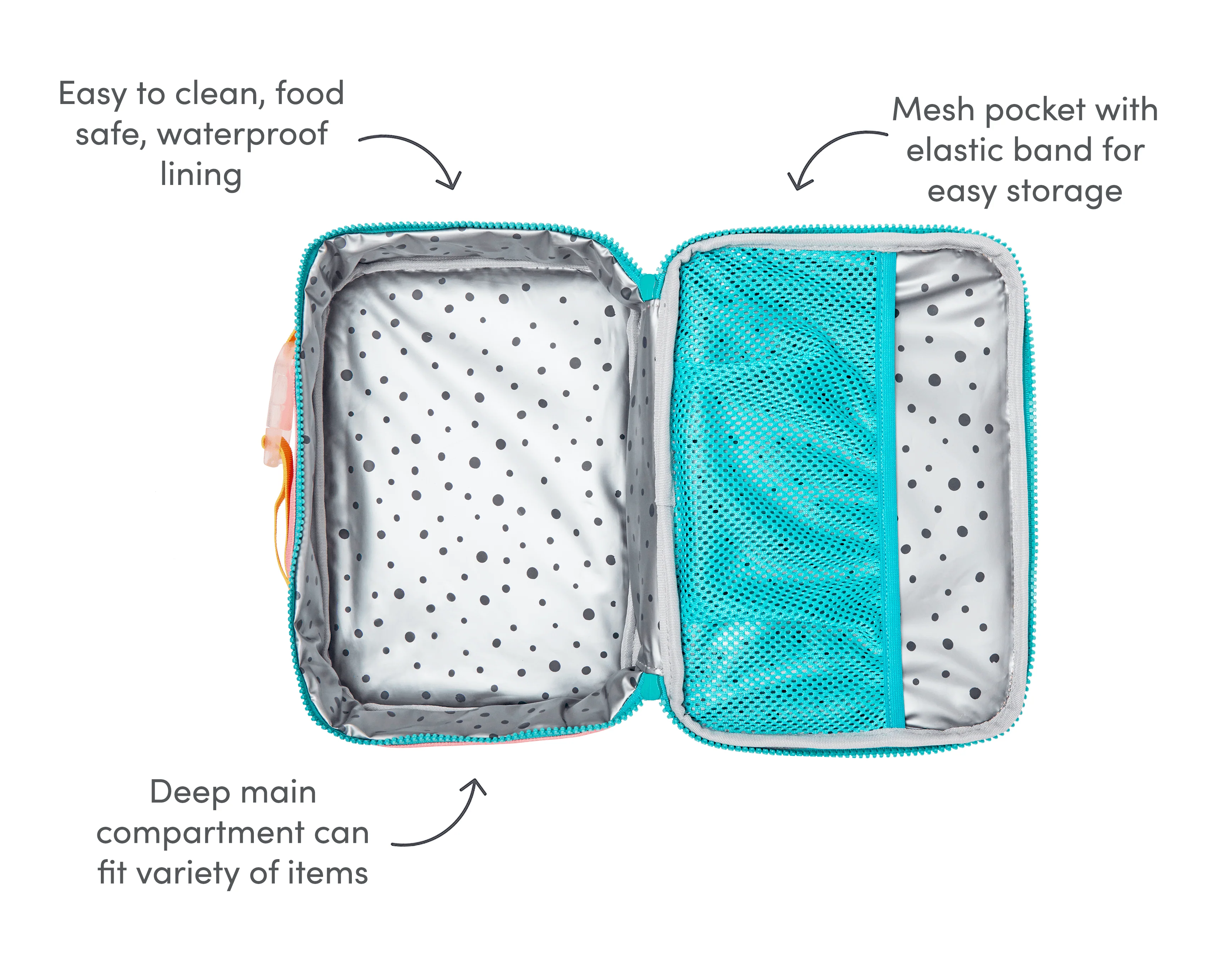 Insulated Recycled Lunch Box - Image 4