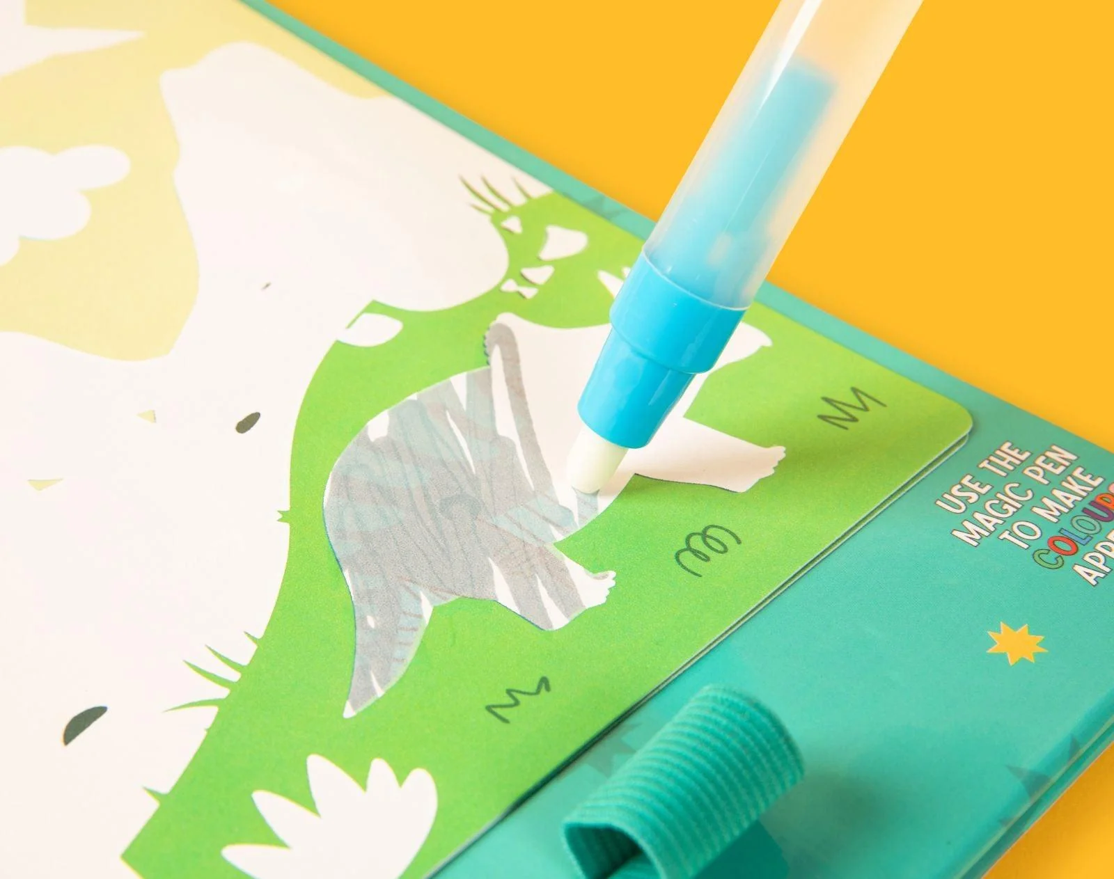 Magic Water Reusable Color-in Pad - Spot the Cheetah - Image 3