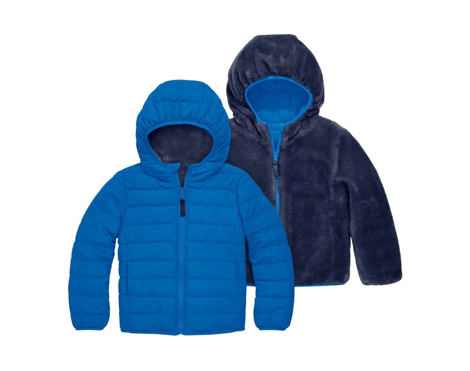 Reversible Fleece Puffer Jacket - Image 6