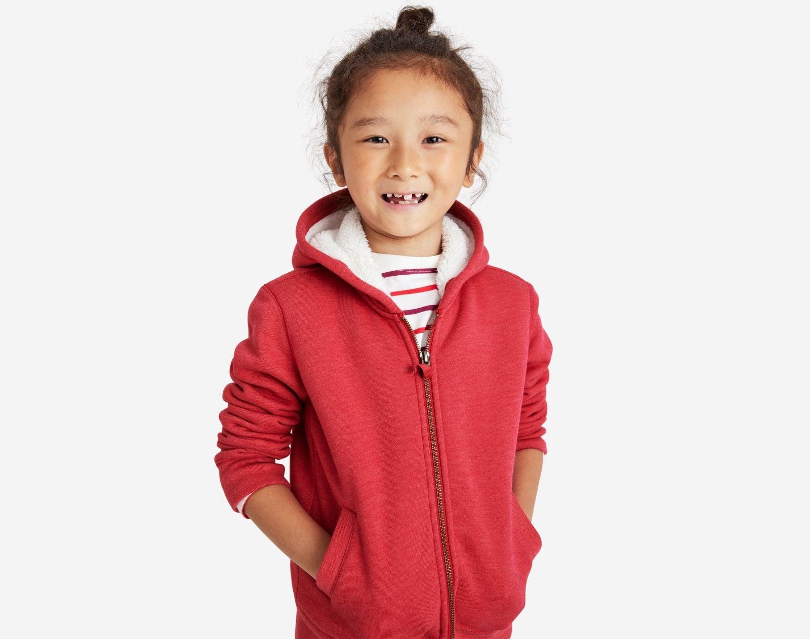 Teddy Fleece-Lined Zip Hoodie - Image 2