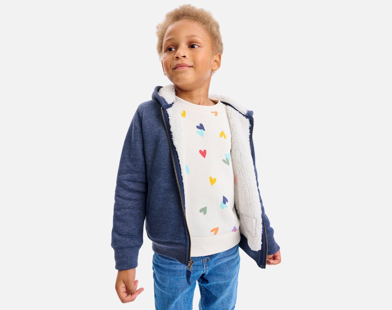 Teddy Fleece-Lined Zip Hoodie - Image 5