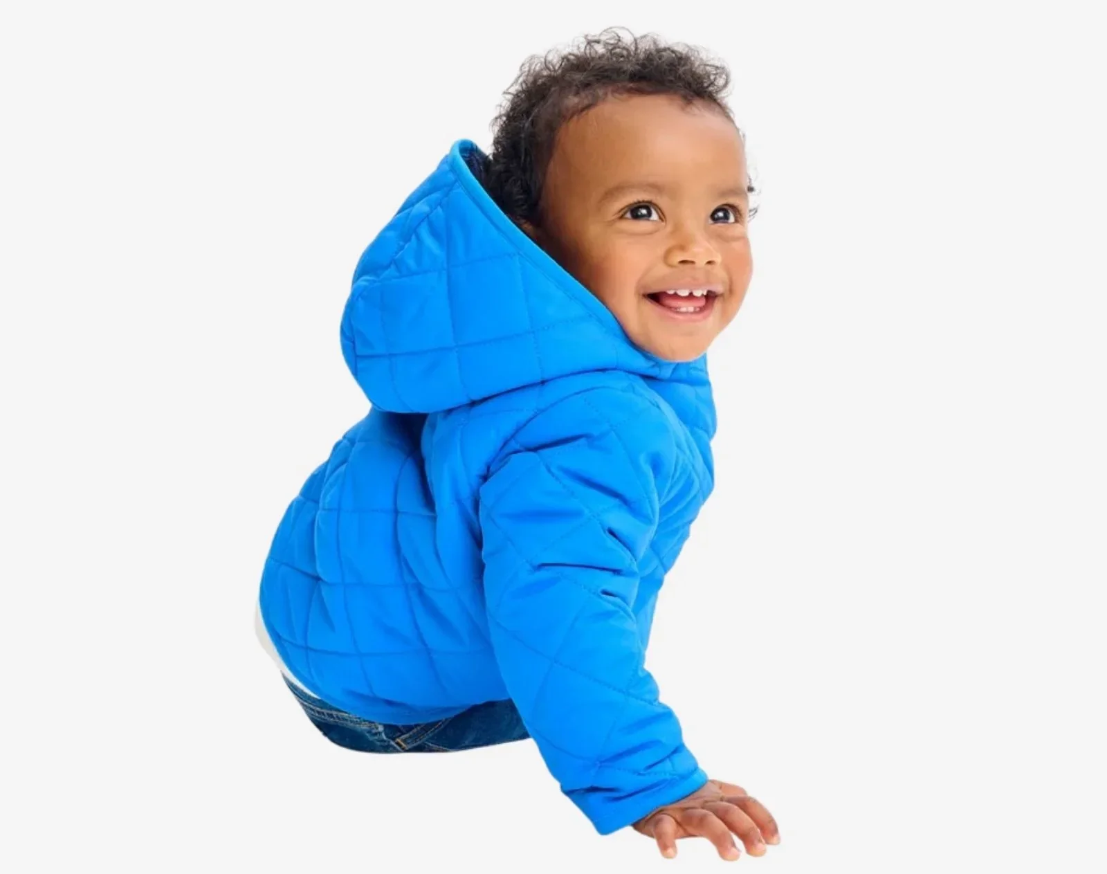 Baby Quilted Fleece-Lined Puffer Jacket - Image 3