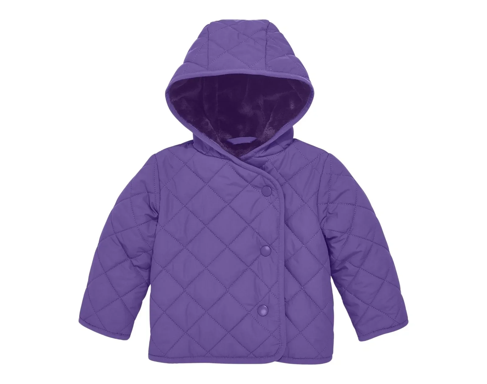 Baby Quilted Fleece-Lined Puffer Jacket - Image 7