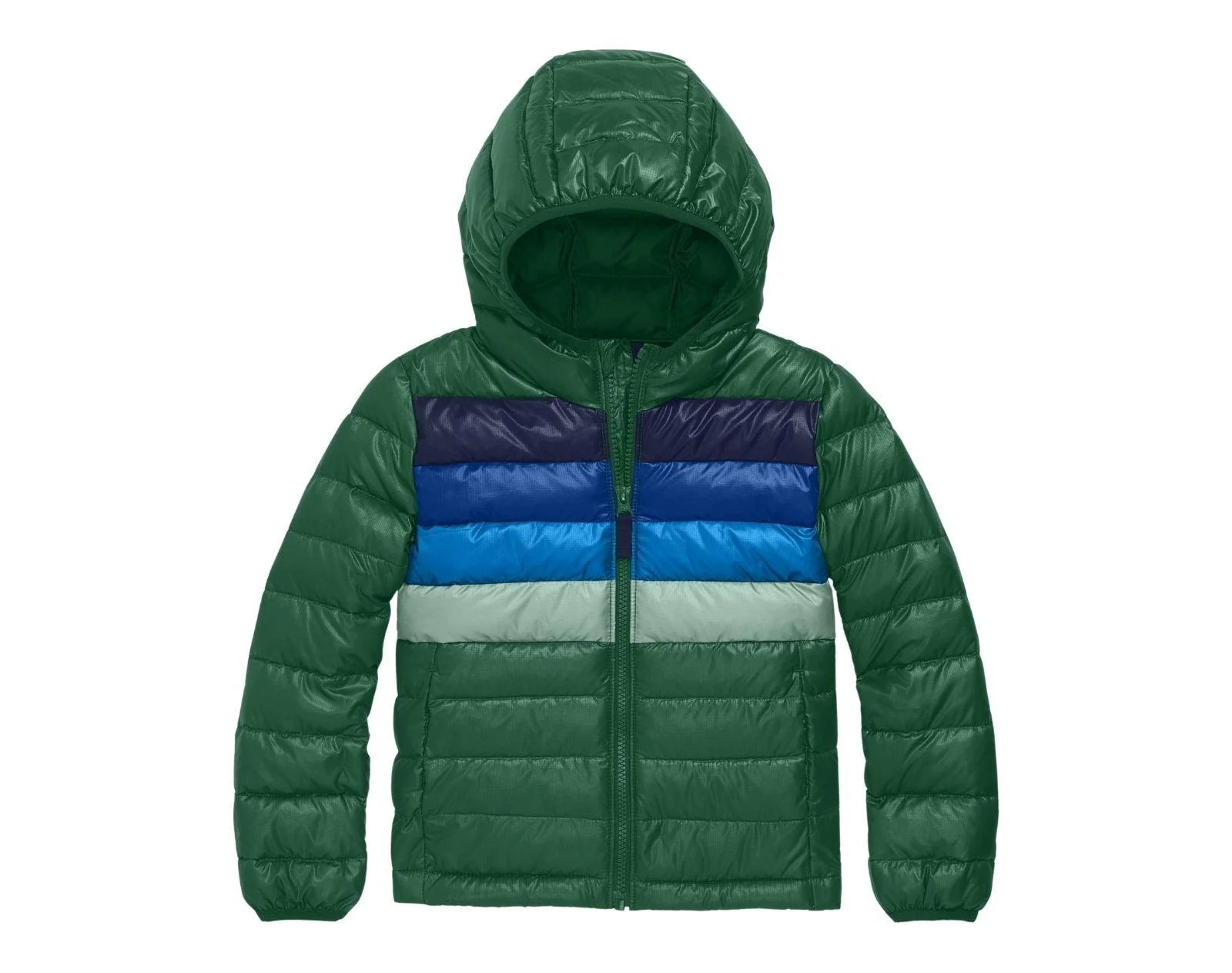 Striped Lightweight Puffer Jacket - Image 3